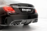 Parties aérodynamiques Brabus pour la Mercedes Classe C W205 / S205
