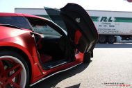 Chevrolet Corvette C7 Z06 LSD Doors Mattrot Widebody Impressive Wrap 11 190x127