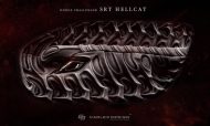 Dodge Challenger Hellcat by Carlex design with alien look