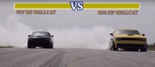 Dragerace Dodge Challenger Hellcat HPE850 vs. Serienmodell Tuning3 1 e1471409206419 310x134 Video: Dragerace   Dodge Challenger Hellcat HPE850 vs. Serienmodell