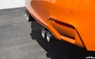 Pomarańczowy lakier BMW M4 F83 Cabrio od EAS Tuning