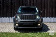 Jeep Renegade in Satin Pearl Nero by SchwabenFolia-CarWrapping