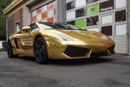 Złote jajko - Lamborghini Gallardo autorstwa Check Matt Dortmund
