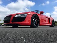 Rosso brillante - ML Concept Audi R8 V10 Spyder su mb Design Alu's