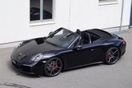 Convertibile discreto: Porsche 911 Carrera 4S su ruote Vossen