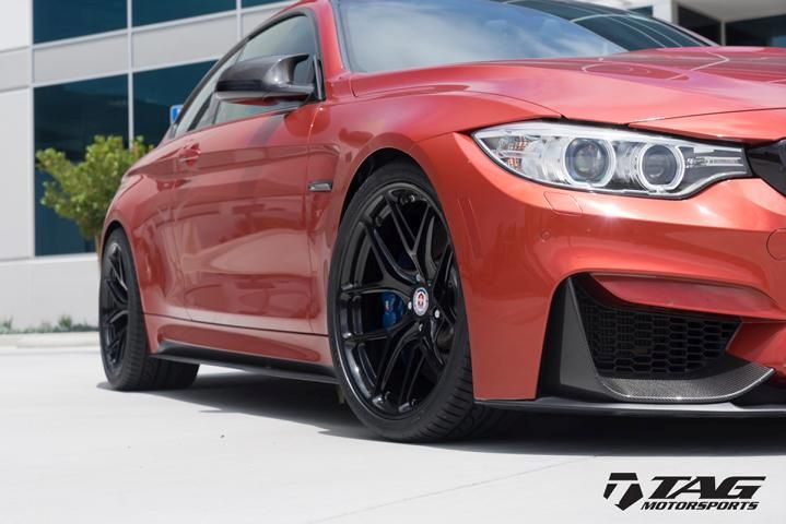 Perfect - Sakhir Orange & Carbon on the BMW M4 F82 Coupe