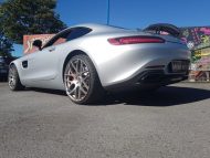 Schmidt Gambit alloy wheels in 20 inch at the speed box Mercedes AMG GTs