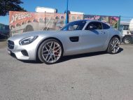 Schmidt Gambit alloy wheels in 20 inch at the speed box Mercedes AMG GTs