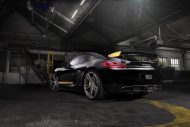 Llantas de aleación TechArt Formula IV en el Porsche Cayman & Panamera