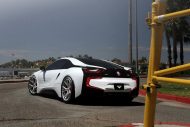 Photo story: Vorsteiner Carbon Kit & Alu's on white BMW i8
