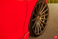 Vossen Wheels VFS-2 am Special Red lackierten Honda Accord