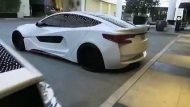 Extreme Tesla Model S with widebody kit by Will.i.am