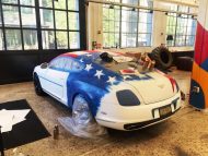 bentley continental art car batman american flag New York never sleeps Tuning Rene Turrek 5 190x143 Fotostory: New York never sleeps   Bentley Continental GT Art Car