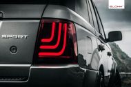 Nowy styl - dynamiczne tylne światła Glohh w Range Rover Sport L320