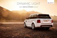 Nieuwe stijl – dynamische achterlichten van Glohh op de Range Rover Sport L320