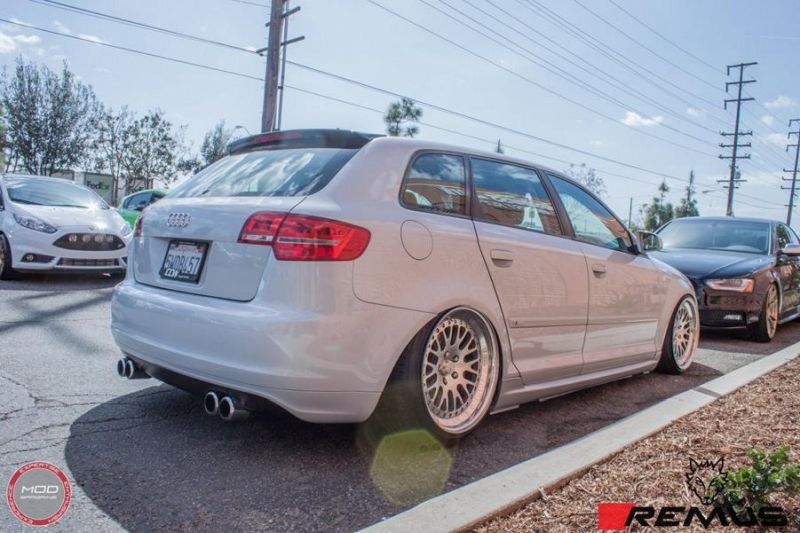 Extremely low - Audi A3 8P on CCW Classic's & Airride suspension