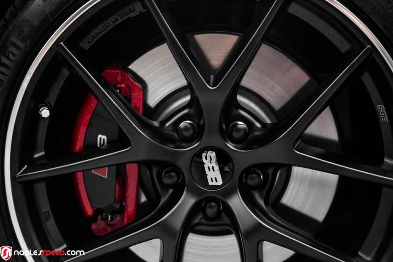 Naples Speed ​​- Audi A3 S3 sedan on BBS CI-R alloy wheels