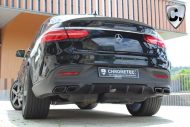 V8 sound in the CHROMETEC Mercedes-Benz GLE 350D Coupe