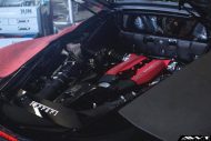 Convient parfaitement - Ferrari 488 GTB sur jantes alliage HRE RS105 noires