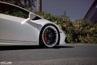 LX23.V3 Alloy Wheels in White on Lamborghini Huracan LP610