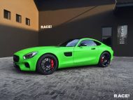 Fotostory: Leuchtgrüner Mercedes AMG GTs von RACE! South Africa