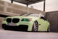 Lime Green Sprühfolie DipStar BMW 7er F01 Airride Vossen 5 190x126