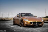 Seltener Maserati GranTurismo auf PUR Wheels Nine Alufelgen