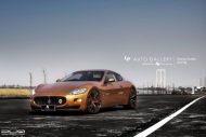 Raro Maserati GranTurismo en PUR Wheels Nueve llantas de aleación