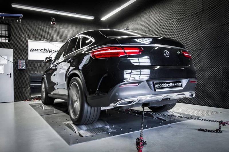 New Mercedes GLE350 CDI with 298PS by Mcchip-DKR