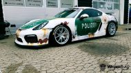 Ratlook Polizei Folierung Tuning Porsche Cayman GT4 981 19 190x107