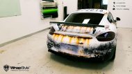 Ohne Worte &#8211; Ratlook-Polizei Folierung am Porsche Cayman GT4