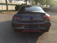 Tuning Mercedes AMG C63 S Coupé Satin Pearl Nero 7 190x143