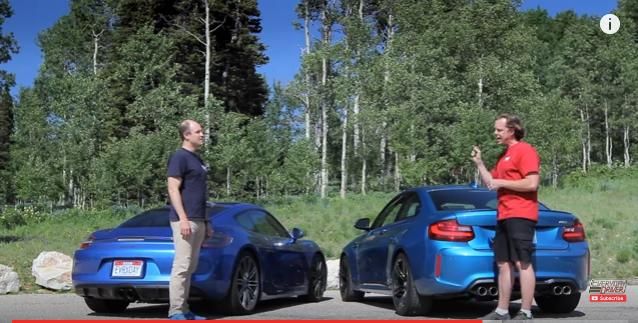 Video: Vergleich &#8211; BMW M2 F87 gegen Porsche Cayman GTS