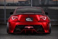 Widebody Kit & Work Wheels on the Toyota GT86 by Kuhl Racing