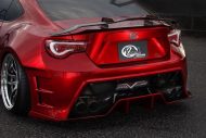 Widebody Kit & Work Wheels on the Toyota GT86 by Kuhl Racing