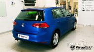 Azul mate: WrapStyle Denmark frustra un VW Golf MK7