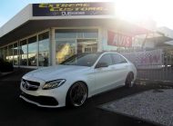 20 Zoll Schmidt FS Alu's on the Mercedes AMG C63s from ECG Tuning