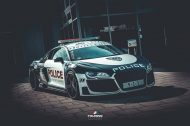 Audi R8 5.2 V10 FSI Police Car &#8211; Showcar des ADAC veröffentlicht
