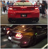Video: Prueba de sonido - Chevrolet Camaro ZL1 vs. Ford Mustang Shelby GT350