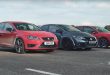 Video: Dragrace – SEAT Leon Cupra, VW Golf GTi en Honda Civic Type R
