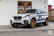 Highly visible BMW X6 E71 from SchwabenFolia-CarWrapping