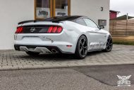Ford Mustang in Diamond White by SchwabenFolia-CarWrapping