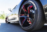 20 inch Forgiato-ECX rims on the V8 Maserati GranCabrio