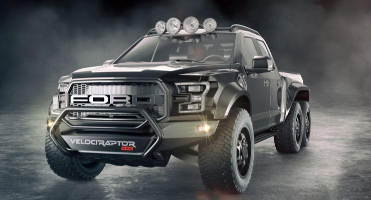 Preview: About 600PS in the Hennessey VelociRaptor 6X6 Ford F-150