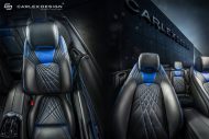Mercedes-Benz A205 Cabrio met nieuw interieur van Carlex Design