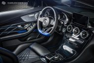 Mercedes-Benz A205 Cabrio met nieuw interieur van Carlex Design