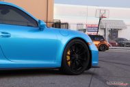 Historia de la foto: Azul metálico de Bahama en el Porsche 991 (911) GT3