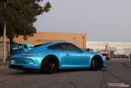 Photo Story: Metaliczny niebieski Bahama na Porsche 991 (911) GT3