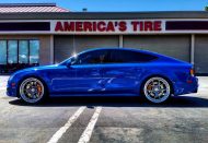 Top Styling - Chic Audi A7 S7 on HRE S101 alloy wheels