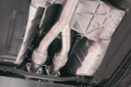 Capristo Automotive sports exhaust system on the Nissan GT-R